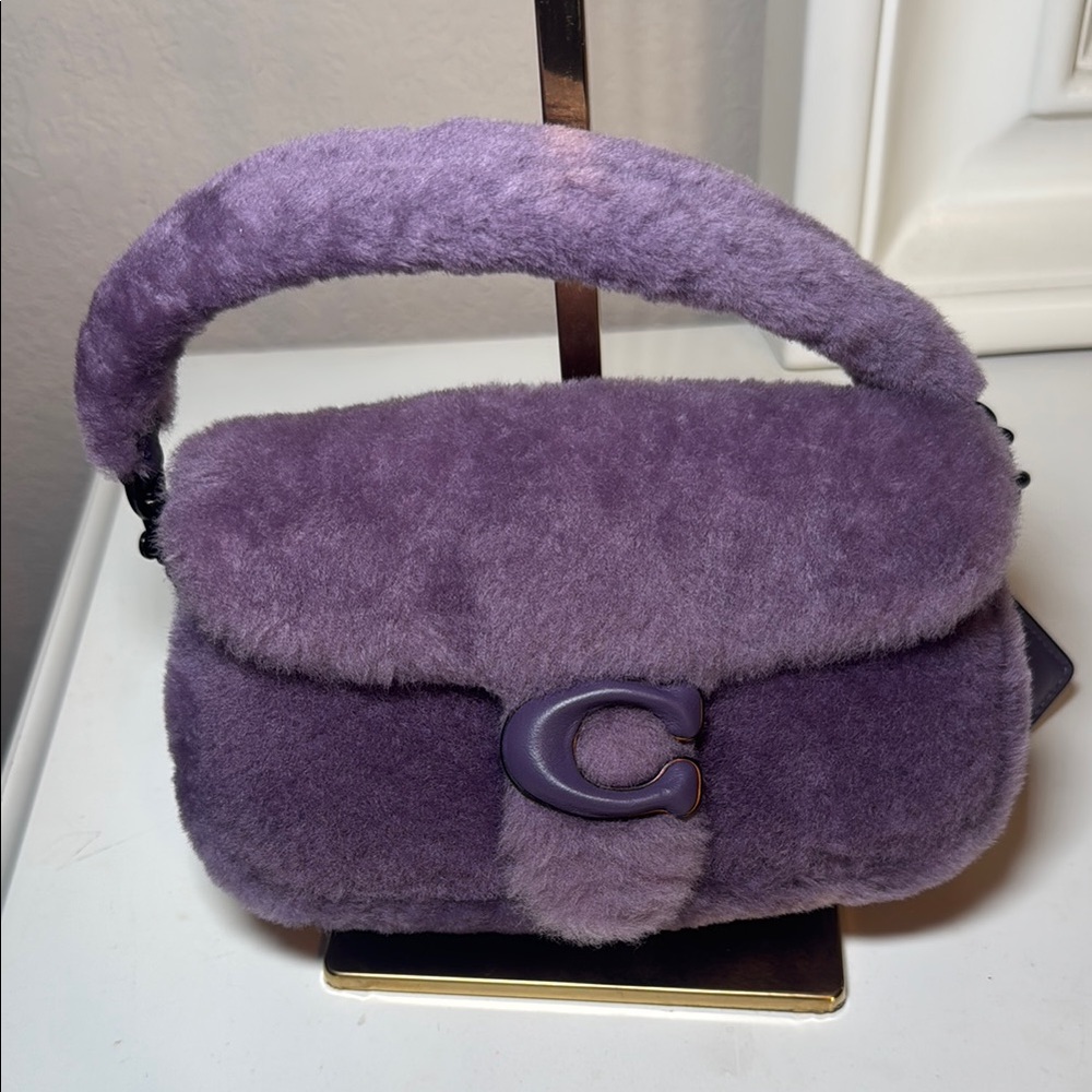 Coach Pillow Tabby Shoulder Bag 18 In Shearling